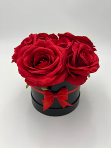 Red Rose Hat Box
